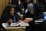مراسم دعای عرفه در مسجد بزرگ خوزان خمینی‌شهر