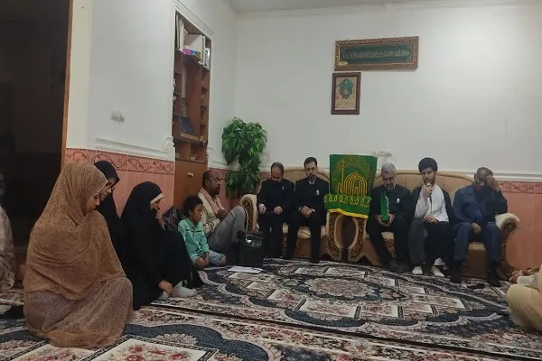 خانه «شهید دوماری» به عطر بارگاه رضوی معطر شد