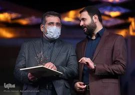  محمدمهدی اسماعیلی، وزیر فرهنگ و ارشاد اسلامی و محمد خراسانی‌زاده، مدیرکل فرهنگ و ارشاد اسلامی استان تهران