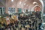 عزاداری عاشورا در بازار تبریز‎