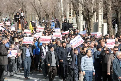 راهپیمایی محکومیت ترور شهید سردار «قاسم سلیمانی» در شهرکرد