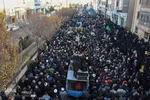 تشییع شهدای گمنام در سمنان