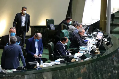 صحن علنی مجلس شورای اسلامی ۲۷ فروردین ماه ۱۳۹۹