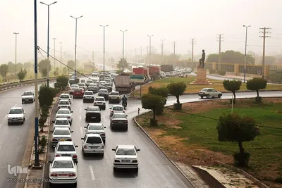 خاک به جای باران آمد