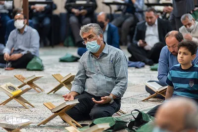محفل انس با قرآن کریم در مسجد حضرت رسول اکرم (ص)‎‎