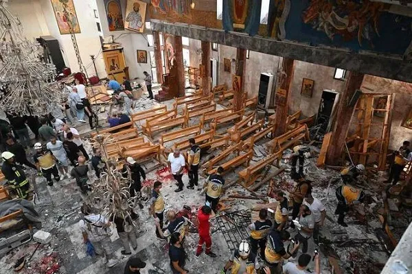 Syria: Terrorist Attack at Greek Orthodox Church Kills At Least 22