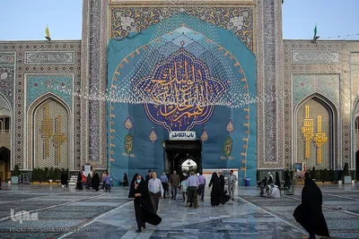 حال و هوای حرم مطهر رضوی در آستانه میلاد حضرت رضا(ع)