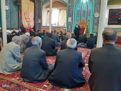 مراسم عزاداری شهادت حضرت زهرا(س) در مساجد اهر