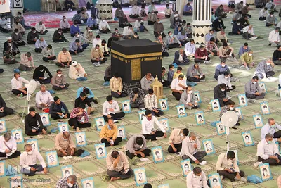 مراسم قرائت دعای عرفه در شهرکرد