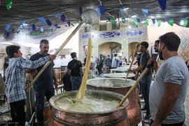 پخت سمنو در شیراز‎