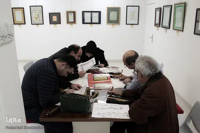 نمایشگاه آثار خوشنویسی کاتبان قرآن کریم در تبریز