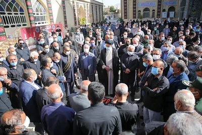 تشییع والده سردار سرتیپ پاسدار غلامحسین غیب‌پرور
