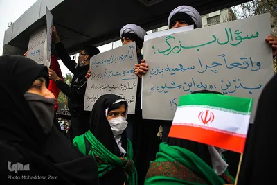 راهپیمایی مردم مشهد در پی حوادث اخیر