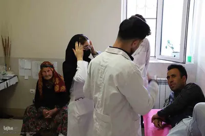 برگزاری اردوی جهادی پزشکان متخصص در روستای نقدوز اهر