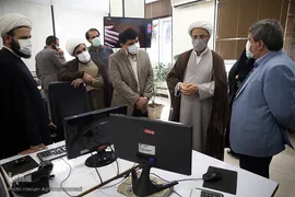 بازید حجت الاسلام والمسلمین مهدی فاطمی پور، معاون فرهنگی و سیاسی نهاد نمایندگی مقام معظم رهبری در دانشگاه ها از ایکنا