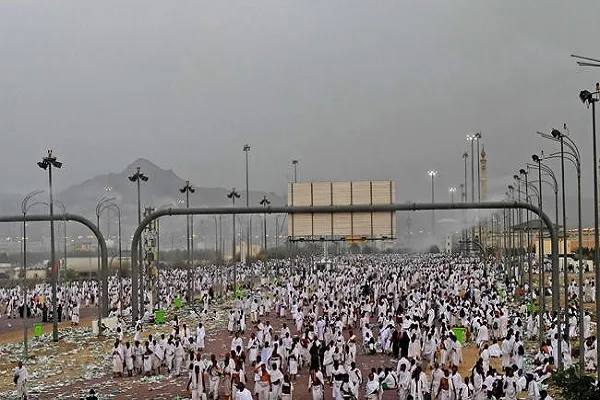 Pahingahang mga Lugar, Lilim na mga Lakaran na Ginagawa para sa mga Peregrino Bago ang Hajj