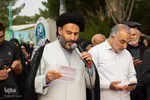برگزاری مراسم نیایش در گلستان شهدای اصفهان به نیت پیروزی مقاومت فلسطین