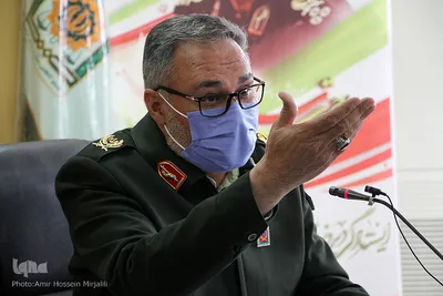 نشست خبری سردار بهدانی فرد فرمانده انتظامی استان یزد‎
