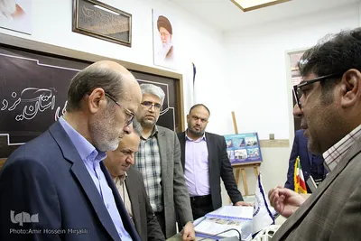 بازدید رییس جهاد دانشگاهی کشور از خبرگزاری ایکنا استان یزد‎‎
