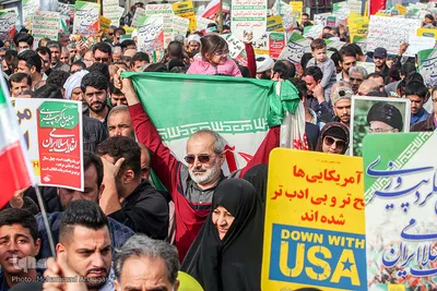 راهپیمایی ۲۲ بهمن در اهواز
