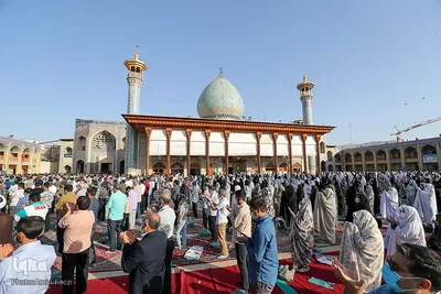 اقامه نماز عید سعید فطر در حرم مطهر شاهچراغ (ع)