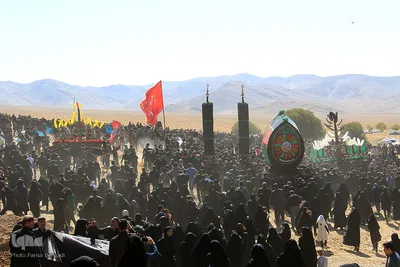 آیین عزاداری مردم روستای انجدان ـ اراک