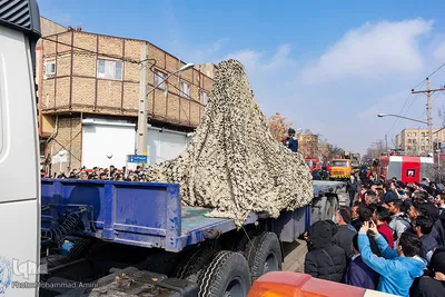 سقوط هواپیمای جنگی در تبریز