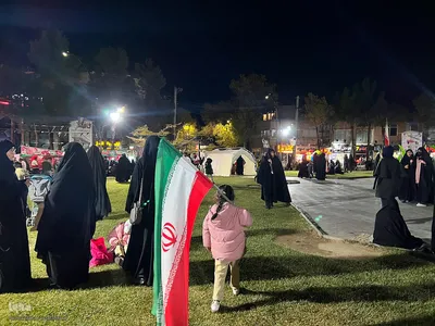 اجتماع حماسی مردم گلپایگان در دفاع از وطن