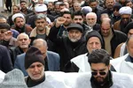مراسم تجمع مردم اهر در سوگ رهبر شهید انقلاب