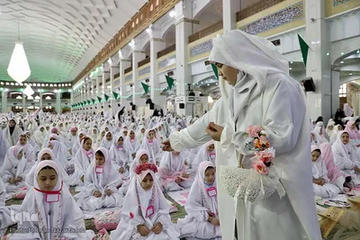 جشن شکوفایی (تکلیف) دانش آموزان دختر تبریز
