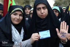 تجدید بیعت دسته‌های عزاداری دانشجویی با رهبر معظم انقلاب