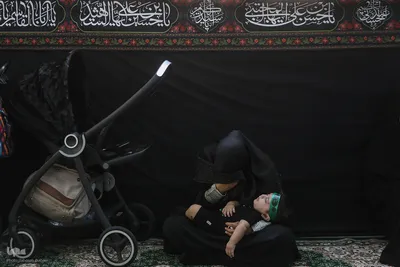 مراسم شیرخوارگان حسینی در حرم عبدالعظیم حسنی