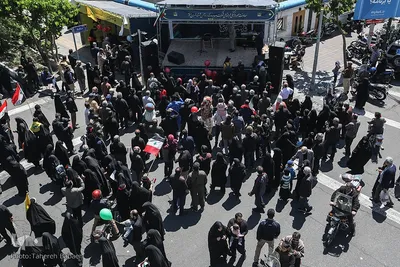 راهپیمایی روز قدس در تهران