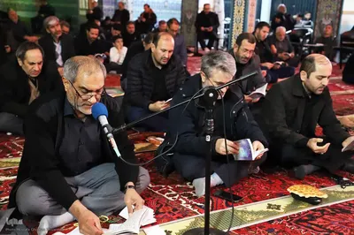 مراسم احیای شب‌ بیست و سوم ماه مبارک رمضان در مساجد اهر