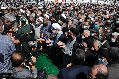 تشییع و خاکسپاری پیکر مرحوم آیت‌الله « سیدمحمد فقیه» در نی ریز‎‎