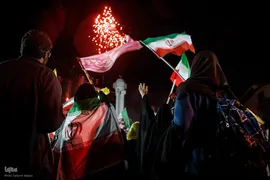 جشن شب ولادت امام رضا(ع) در میدان صادقیه