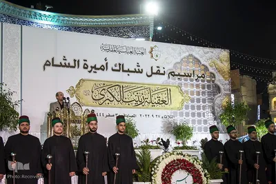 برپایی مراسم انتقال ضریح جدید به حرم حضرت زینب(س) در آستان مقدس عباسی