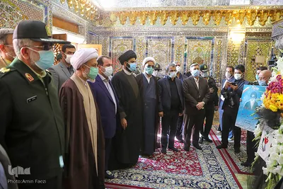 گلباران مزار شهید آیت الله دستغیب(ره) ـ شیراز
