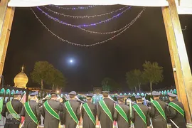 جشن ولادت امام زمان (عج) درحرم مطهر شاهچراغ (ع)