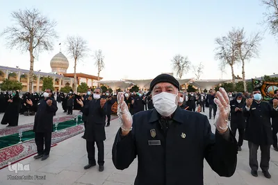 راهپیمایی و سوگواری "عاشقان باب الحوائج" در سومین حرم اهل بیت (ع)