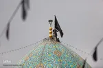 تعویض پرچم حضرت شاهچراغ (ع)