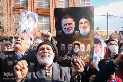 راهپیمایی نمازگزاران اصفهانی به شکرانه پیروزی مقاومت