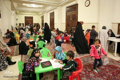 مراسم بزرگداشت آیت‌الله ربانی شیرازی در حرم مطهر