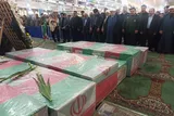 سبزپوشان مدافع وطن در دیار حاج قاسم تشییع شدند