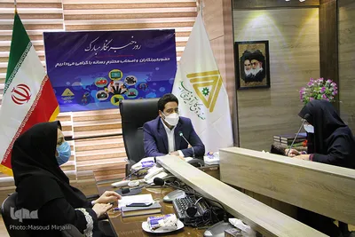 نشست خبری عبدالصمد شهبازی مدیر صندوق کارآفرینی و امید یزد