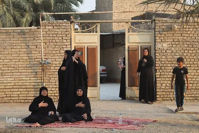 حرکت کاروان پیاده‌روی اربعین از ملاشیه اهواز