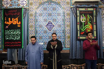 کاروان قرآنی انقلاب در حسینیه حضرت ابالفضل(ع) کوی هدایتی بندر لنگه