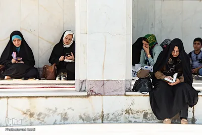 مراسم دعای پرفیض دعای عرفه آستان مقدس امام زاده طاهر
