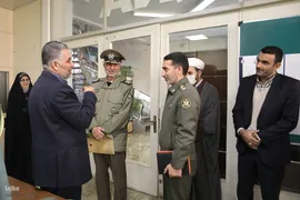 بازدید امیر سرتیپ فولادی از ایکنا