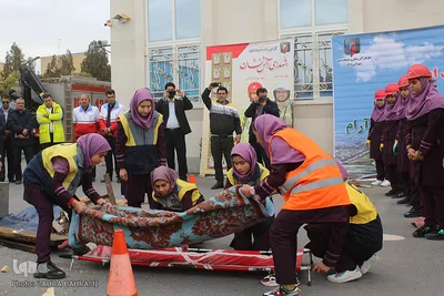 بیست‌و‌یکمین مانور سراسری زلزله و ایمنی در اراک
